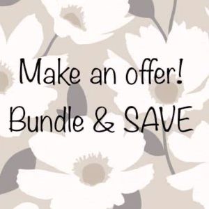 Feel free to make a reasonable offer!